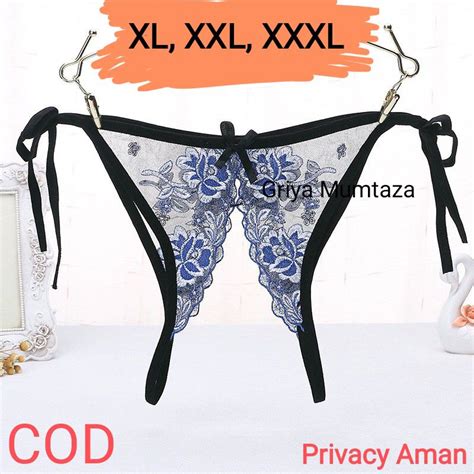 Jual G String JUMBO L XL XXL XXXL Seksi Bisa COD Lingerie Seksi