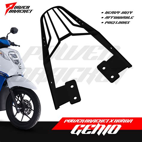 Honda Genio Top Box Bracket Heavy Duty Motorcycle Accessories