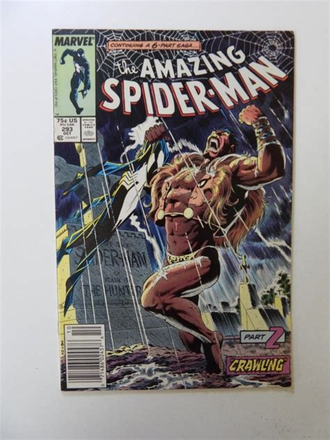 The Amazing Spider Man 293 Newsstand Edition 1987 FN VF Condition