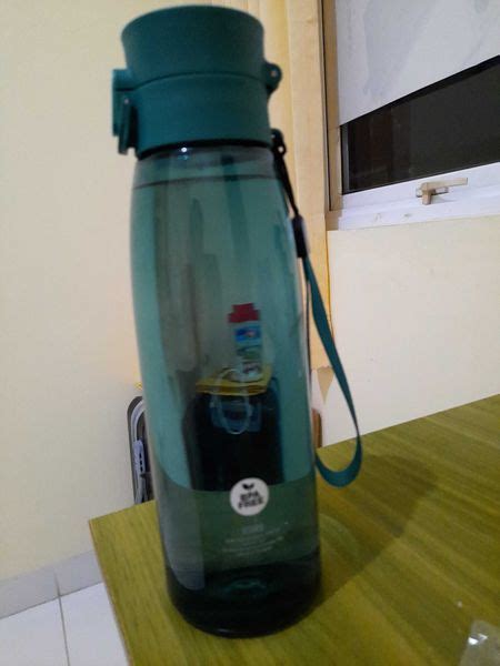 Jual Ataru 1 Ltr Botol Minum Dengan Strap Hijau Terbaru Ruparupa