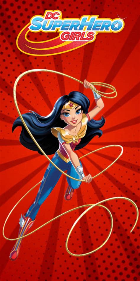 Dc Superhero Girls Wonder Woman Wallpaper By Jpninja426 On Deviantart