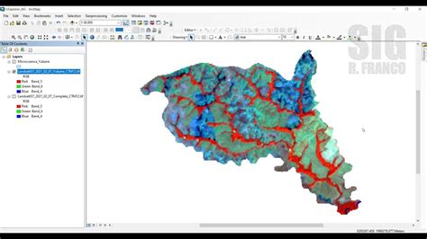 Tutorial Arcgis Cap28 06 Image Analysis Recortar Ráster Youtube