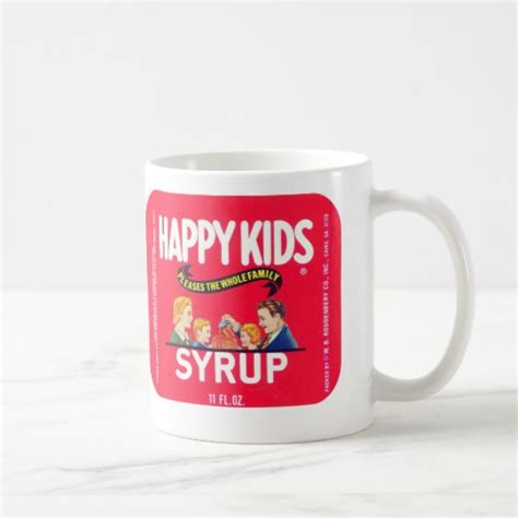 Vintage Happy Kids Syrup Mug