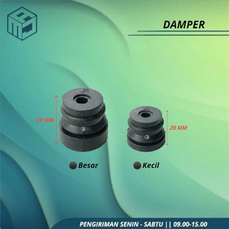 Karet Damper Besar Kecil Dumper Karet Body Mesin Chain Saw 5200 5800