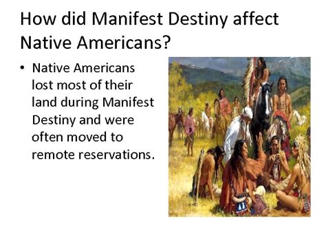 Manifest Destiny Unit 7 Causes And Effects