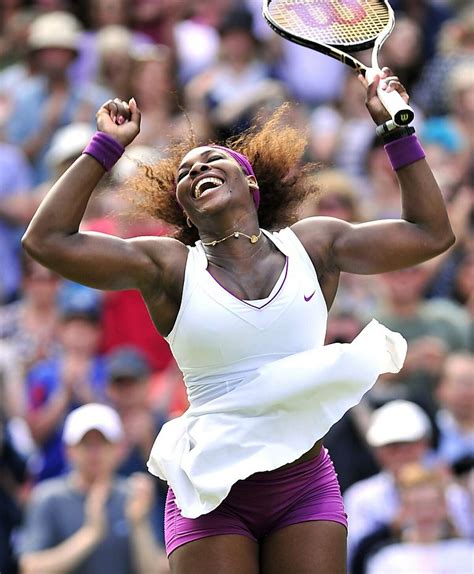 Serena Williams Uses Serve To Win Wimbledon Semi