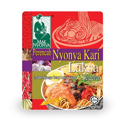 Instant Nyonya Curry Laksa Sauce | Perencah Nyonya Kari Laksa - Mak Nyonya