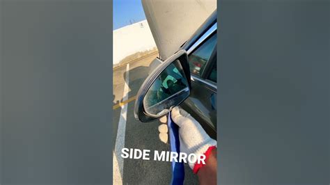 How To Remove Side Mirror Glass Hyundai Sonata Side Mirror Youtube