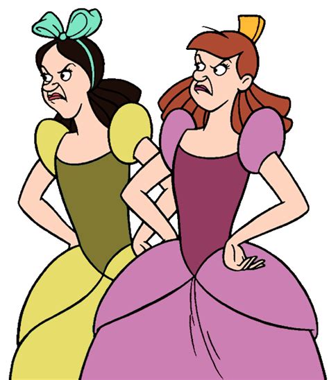 Lady Tremaine Anastasia And Drizella Clip Art Disney Clip Art Galore