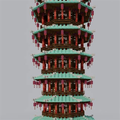 Chinese Pagoda Minecraft Map