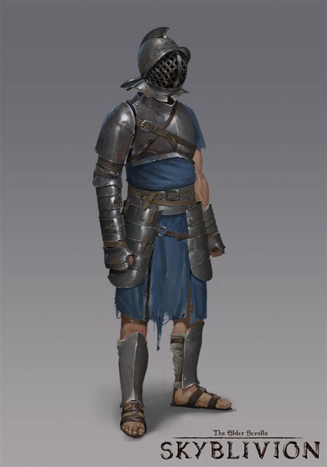 Arena Armor Concept Image Skyblivion Mod For Elder Scrolls V Skyrim