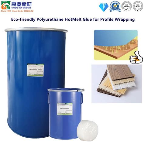 High Strength Solvent Free Hot Melt Adhesive Glue For PVC Profile Wrapping Flexibond 8920