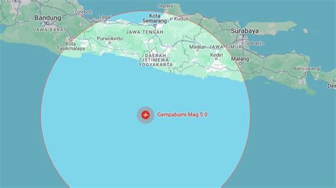 Gempa Berkekuatan 5 0 SR Guncang Gunung Kidul BMKG Pastikan Tak