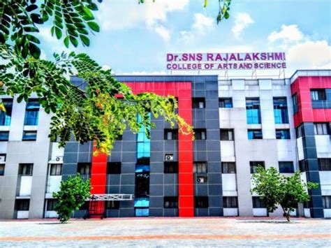 Dr Sns Rajalakshmi College Of Arts And Science Autonomous Coimbatore