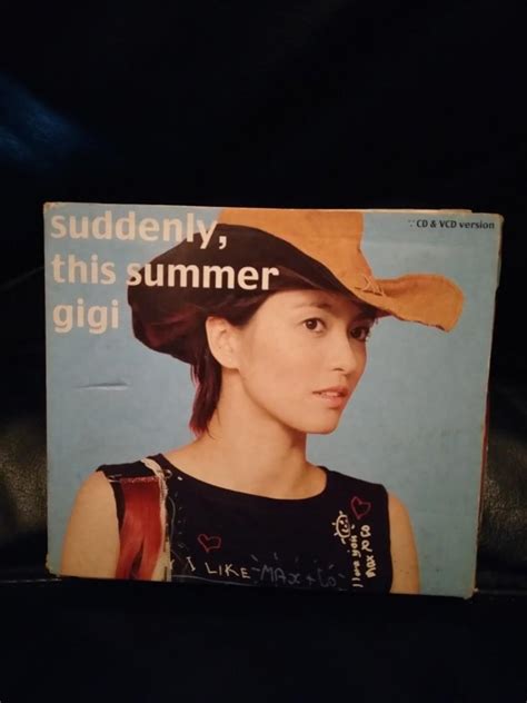 梁詠琪suddenly This Summer Gigi Cdvcd 音樂樂器 And 配件 Cds Dvds And Other