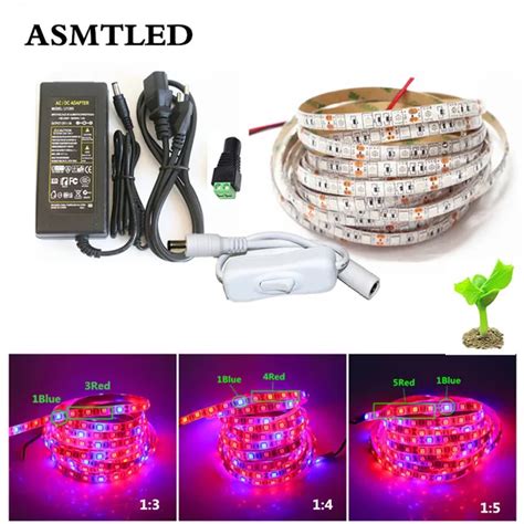 Led Grow Lights Dc V Waterproof Growing Led Strip Plant Growth