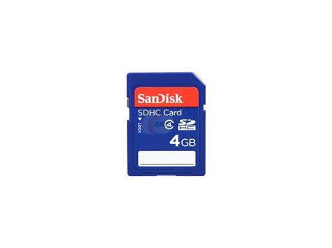 Sandisk Gb Secure Digital High Capacity Sdhc Standard Sdhc Card