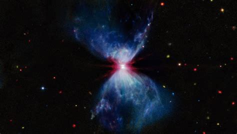 Baby Star S Dramatic Eruptions Seen In Celestial Hourglass By JWST