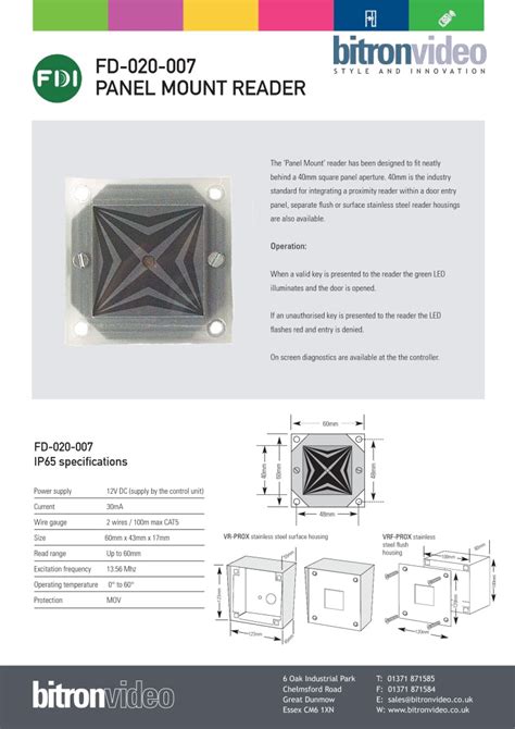 bitron brochures