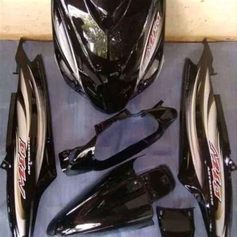 Jual Cover Body Halus Yamaha Mio Sporty Mio Lama Hitam Di Seller