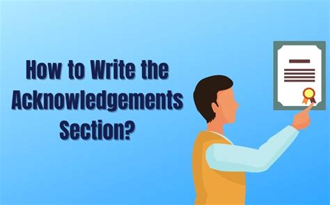 How To Write The Effective Acknowledgements Section