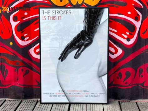 The Strokes "Is This It" Album Cover Poster #fac - lylyprint.com