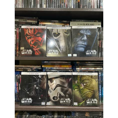 Star Wars Steelbook Collection Blu Ray แผ่นแท้ เสียงไทย มือ 1 Shopee Thailand