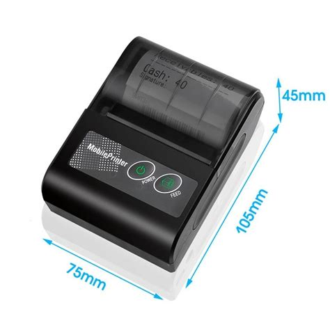 Portable Wireless Thermal Receipt Printer, Suitable For Stores And ...