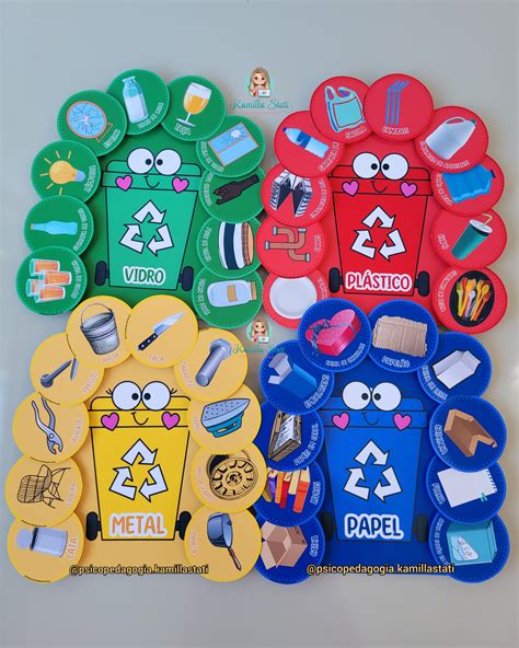 Luvas da coleta seletiva - Psicopedagoga Kamilla Stati