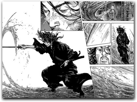 Vagabond Manga Poster Miyamoto Musashi | A3 (297 x 420 mm) Matt ...