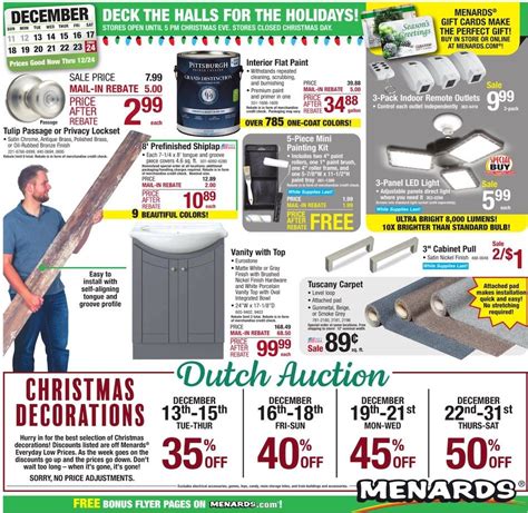 Menards Weekly Ad Holiday Dec 13 24 2022 WeeklyAds2