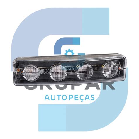 LANTERNA LED ÂMBAR TAPA SOL 124 SÉRIE 4 5 6