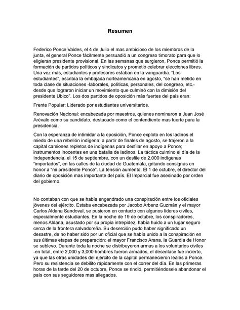 Resument Trabajo En Grupo No 2 Resumen Federico Ponce Vaides El 4