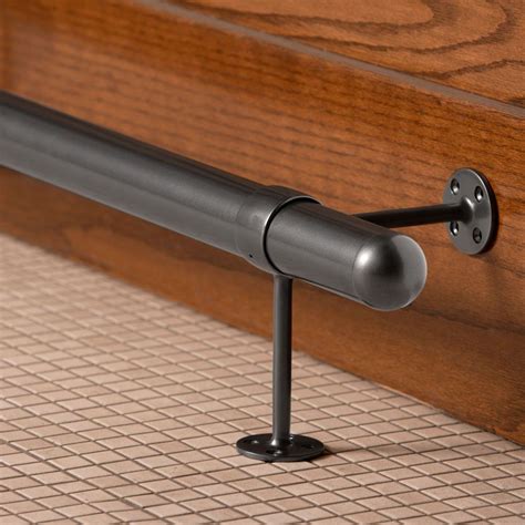 Kegworks Bar Foot Rail Bar Rail Foot Rest Gunmetal Grey