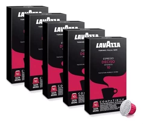 C Psulas Caf Lavazza Deciso Compatible Con N Espresso Cuotas Sin