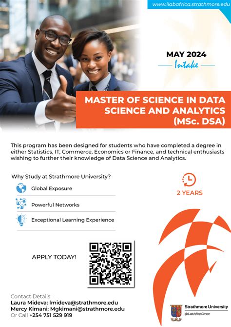 Master of Science in Data Science & Analytics Master of Science in Data ...