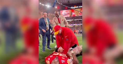 Coach Andy Reid And Chris Jones Celebrate "All The Feels" Together ...