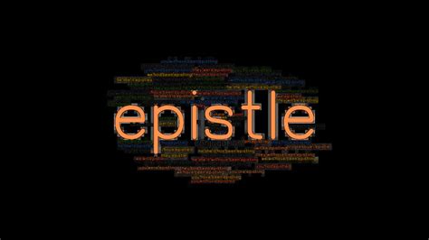 Epistle Past Tense Verb Forms Conjugate Epistle