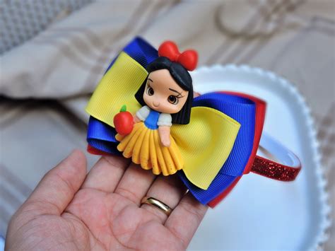 Tiara Branca De Neve Luxo Elo7 Produtos Especiais