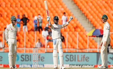 Ind Vs Aus Virat Kohli Ends His Month Long Wait Scores Fifty After