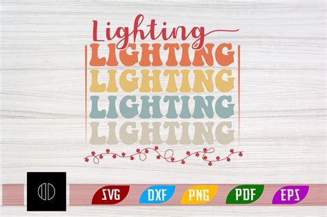 Lighting Svg Design Graphic by ijdesignerbd777 · Creative Fabrica
