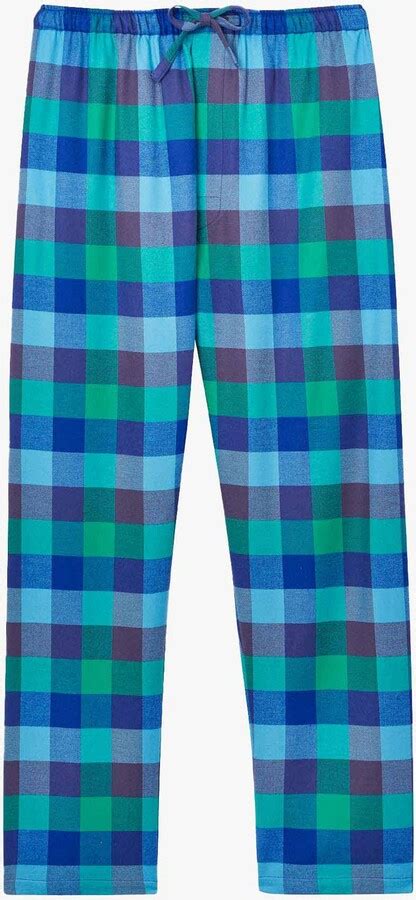 British Boxers Brushed Cotton Shire Check Pyjama Trousers Shopstyle