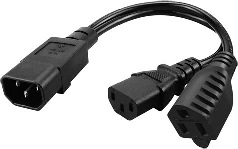 Amazon Toptekits C To C Nema R Y Splitter Power Plug Cord