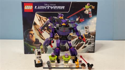 Lego Disney Pixar Lightyear Zurg Battle Review 2022 Set 76831 YouTube