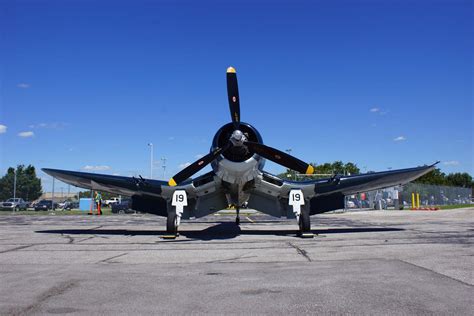 Vought F4U-1C Corsair Cavanaugh Flight Museum Photo Walk Around