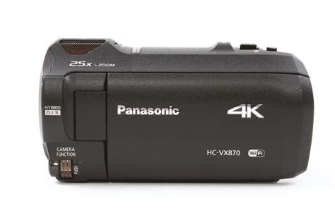 MINT Panasonic HC VX870K 4K Ultra HD Flash Memory Camcorder Black