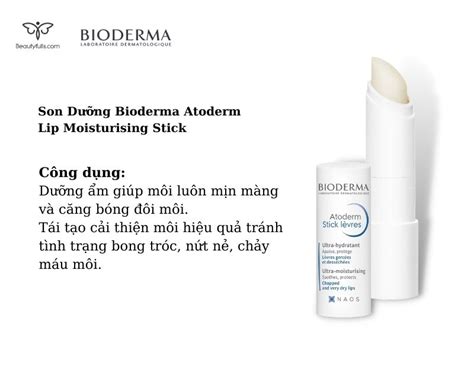 Son Dưỡng Bioderma Atoderm Lip Moisturising Stick Chính Hãng