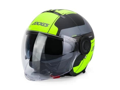 Kask Axxis Raven Sv Milano Yellow Kaski Otwarte Sklep Motormind