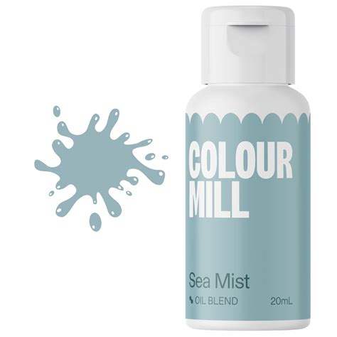 Barwnik spożywczy olejowy COLOUR MILL 20ml SEA MIST DesignPack pl