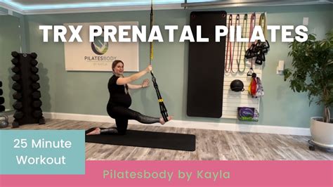 Trx Prenatal Pilates For All Trimesters Hip Stretching